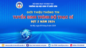 Tuyển sinh Thạc sĩ Kinh tế tài chính – Khóa 4 năm học 2016-2017